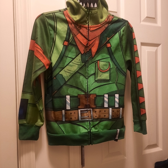SOLD Fortnite Boys Hoodie Full Face Cover- Small/ Medium - Picture 9 of 12